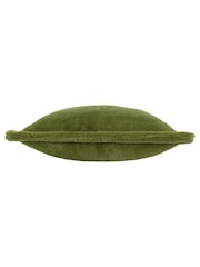 Furn Olive Kallu Reversible Faux Fur Cushion - Image 1 of 4