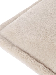 Furn Natural Kallu Reversible Faux Fur Cushion - Image 3 of 4