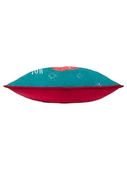 Evans Lichfield Multicolour Vintage Santa Piped Cushion - Image 3 of 5