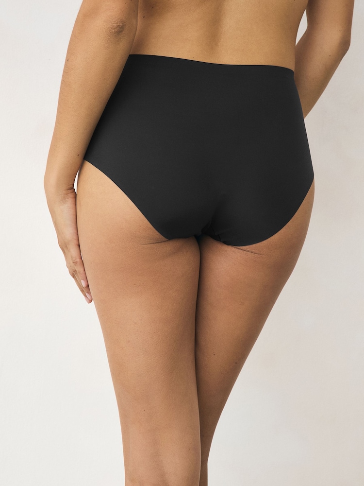 Noir - Lot 7 culottes invisibles et confortables - Image 3 of 7