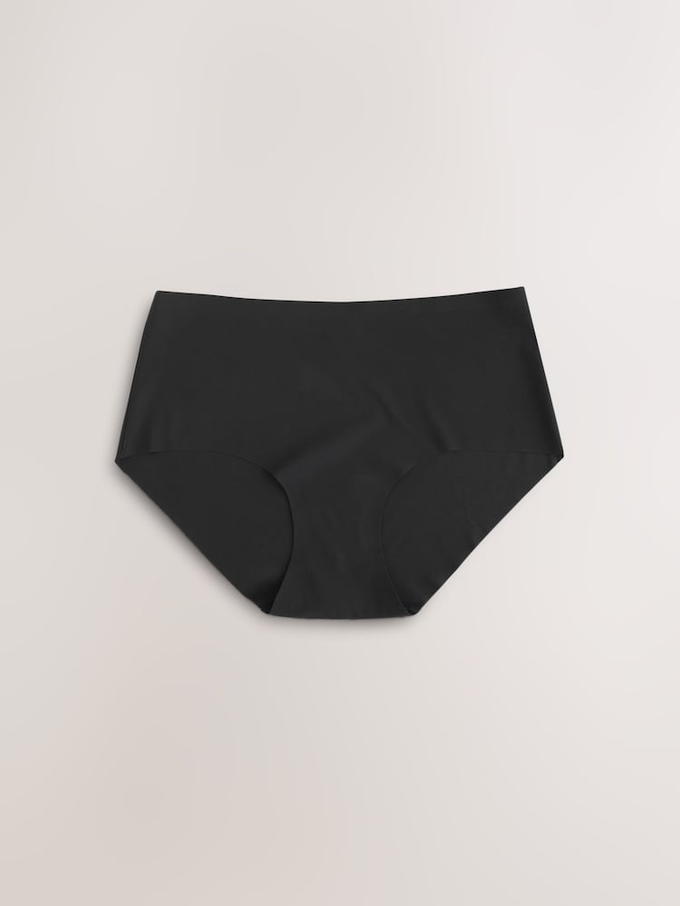Noir - Lot 7 culottes invisibles et confortables - Image 5 of 7