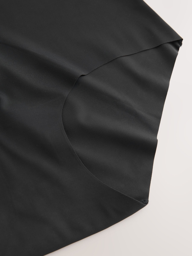 Noir - Lot 7 culottes invisibles et confortables - Image 6 of 7