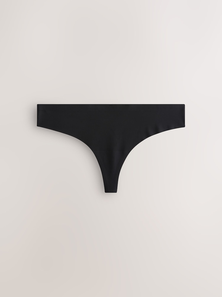Noir - Lot 7 culottes invisibles et confortables - Image 8 of 10