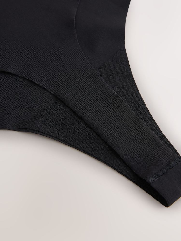 Noir - Lot 7 culottes invisibles et confortables - Image 9 of 10