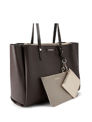 Carvela Freya Triple Compartment Tote Bag with Removable Pouches - Image 2 of 4