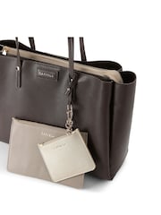 Carvela Freya Triple Compartment Tote Bag with Removable Pouches - Image 4 of 4