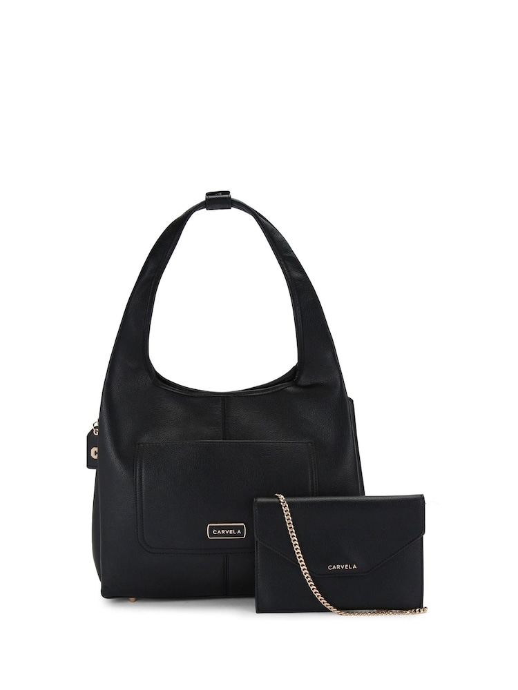 Carvela Milano Shoulder Bag with Clutch - Image 1 of 5