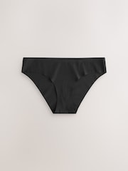Black Brazilian No VPL Comfort Knickers 7 Pack - Image 5 of 6