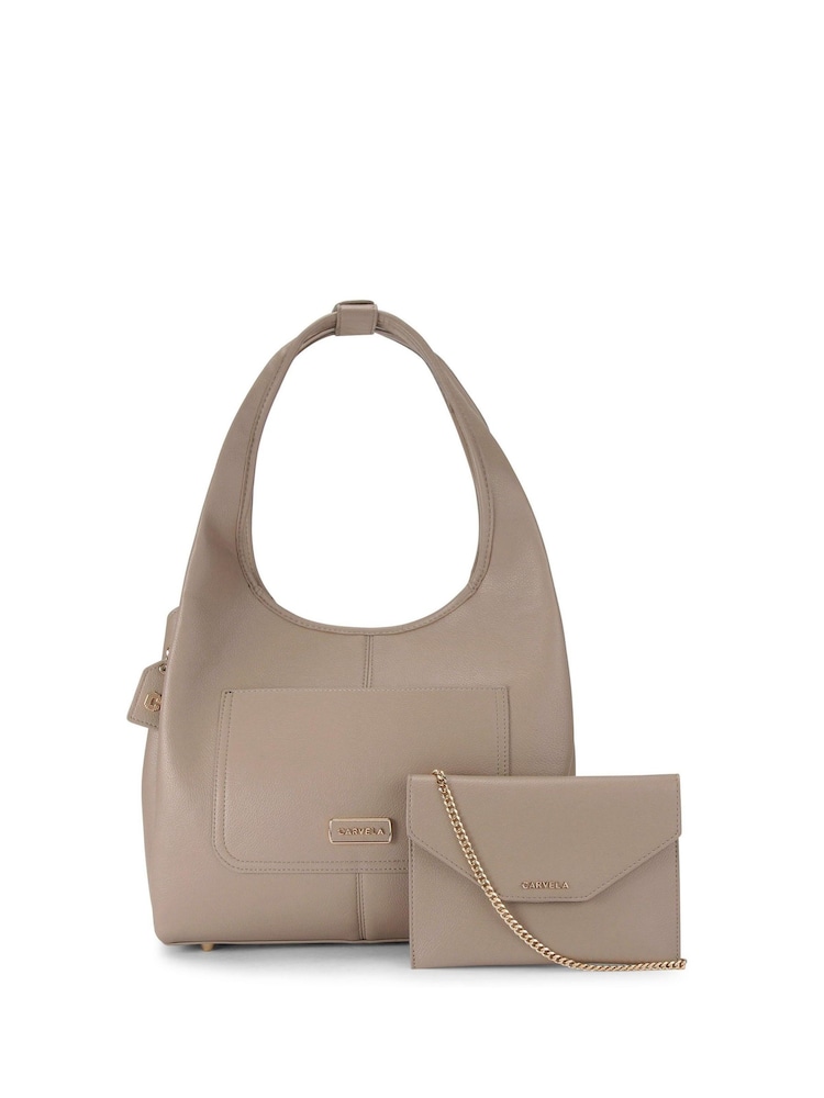 Carvela Milano Shoulder Bag with Clutch - Image 1 of 7