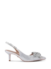 Carvela Regal Bow 2 Slingback Shoes - Image 2 of 5