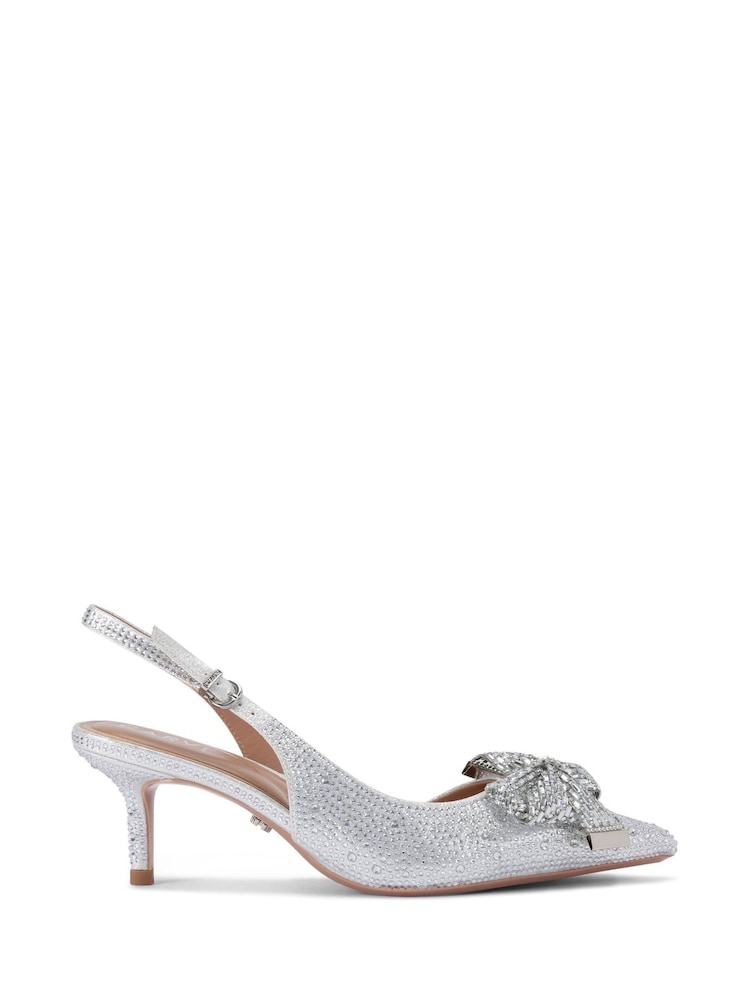 Carvela Regal Bow 2 Slingback Shoes - Image 2 of 5