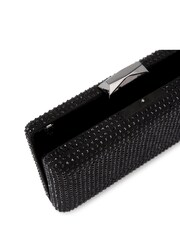 Kurt Geiger London Bella Gem Black Clutch Bag - Image 4 of 4