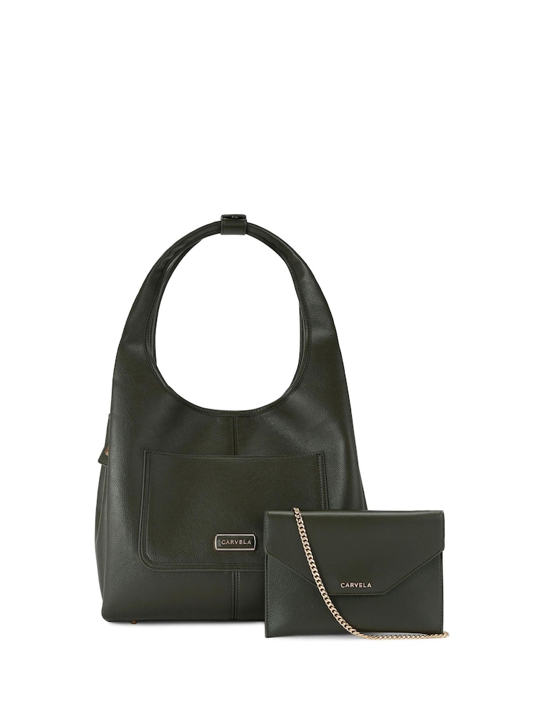 Carvela Milano Shoulder Bag with Clutch - Image 1 of 3