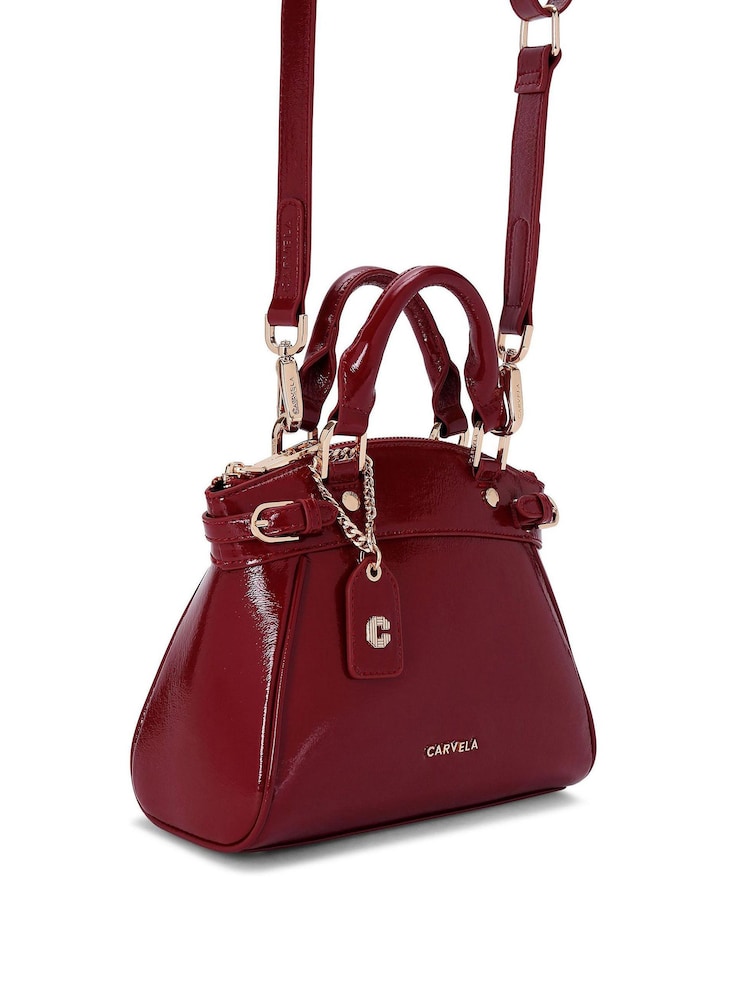 Buy Carvela Red Valentina Mini Tote Bag from Next Denmark