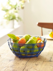 Sur La Table Blue Colour Me Happy Blue Fruit Bowl - Image 1 of 3