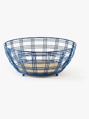 Sur La Table Blue Colour Me Happy Blue Fruit Bowl - Image 2 of 3