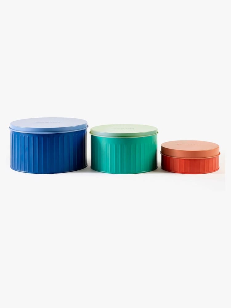 Sur La Table Set of 3 Colour Me Happy Nesting Cake Tins - Image 4 of 4