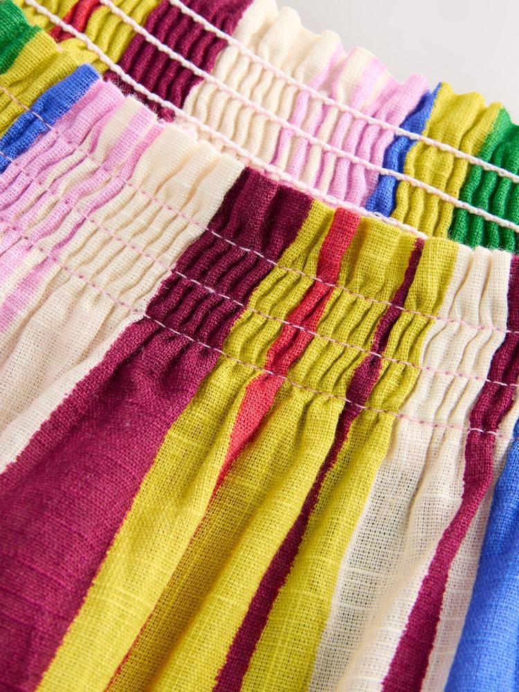 Multicolour Brights Strappy Drop Waist Tiered Maxi Dress - Image 3 of 3