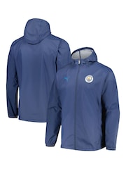 Puma Blue Manchester City Training AW Jacket - Image 1 of 3