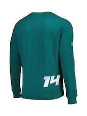 Fanatics Green F1 Aston Martin Cognizant F1 Official Kimoa Fernando Alonso Embroidery Sweatshirt - Image 3 of 3