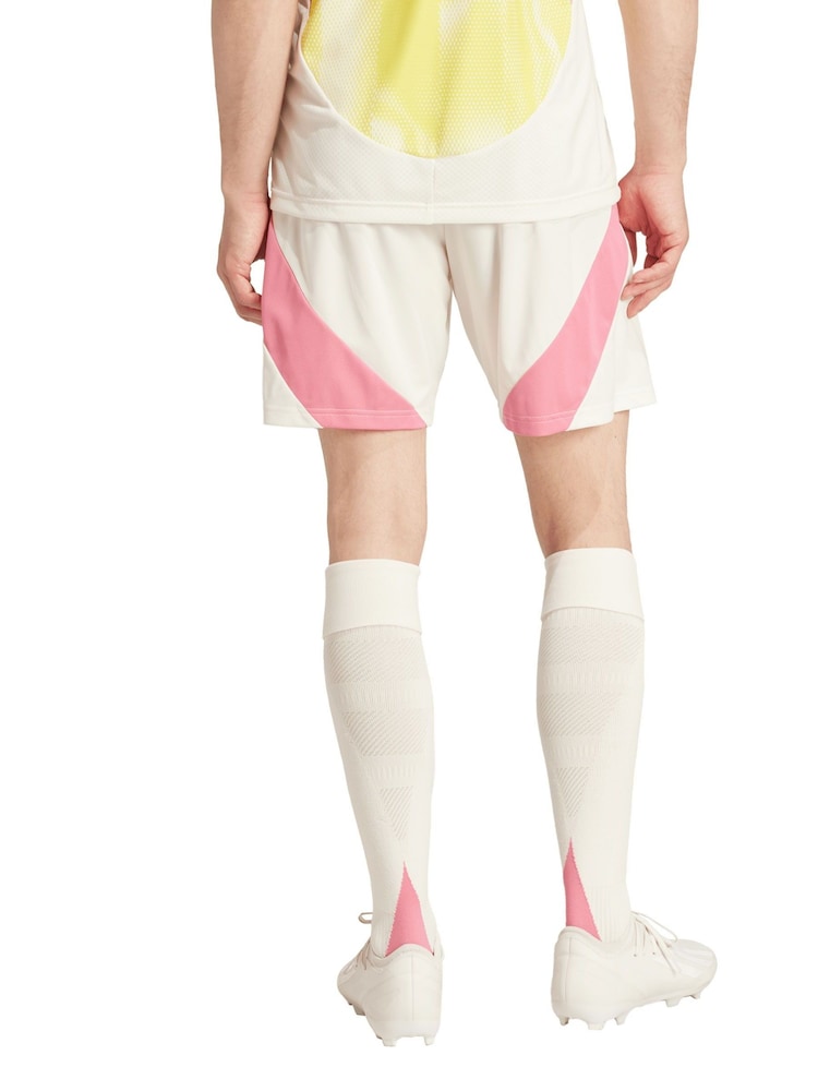 adidas White Juventus Away Shorts 2024-25 - Image 2 of 4