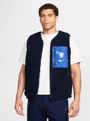Nike Blue Chelsea Reversible Vest - Image 1 of 5