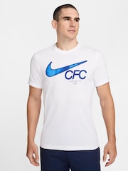 Nike 100% Cotton Chelsea Swoosh T-Shirt - Imagen 1 de 5