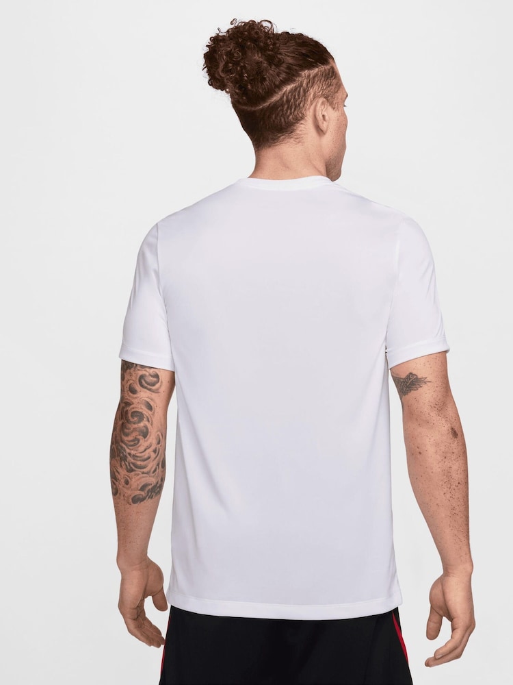 Nike White Liverpool Legend T-Shirt - Image 3 of 3
