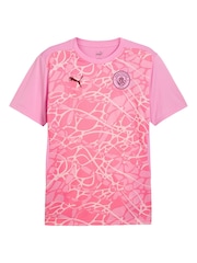 Puma Pink Manchester City Pre Match Top - Image 4 of 5