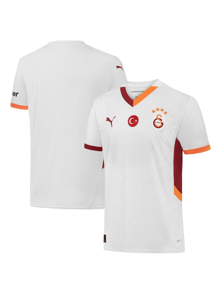 Puma White Galatasaray Away Shirt 24-25 - Image 1 of 3