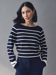 Emme Marella Blue Penny T-Shirt - Image 1 of 4
