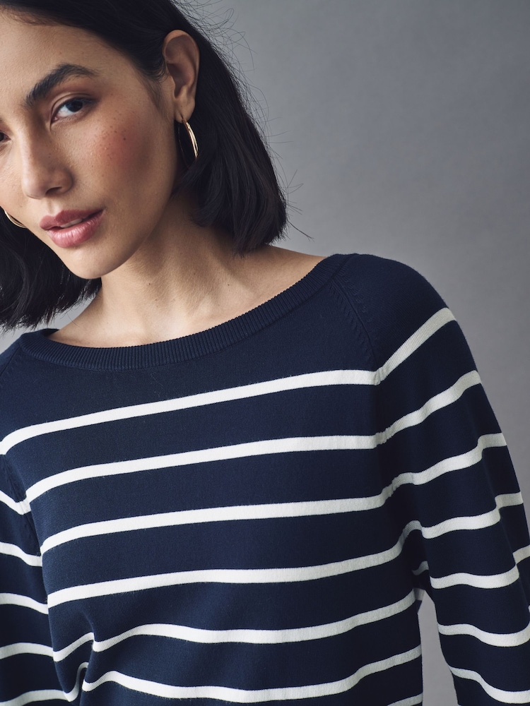 Emme Marella Blue Penny T-Shirt - Image 4 of 4