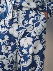 Emme Marella Blue Albi Trousers - Image 5 of 5