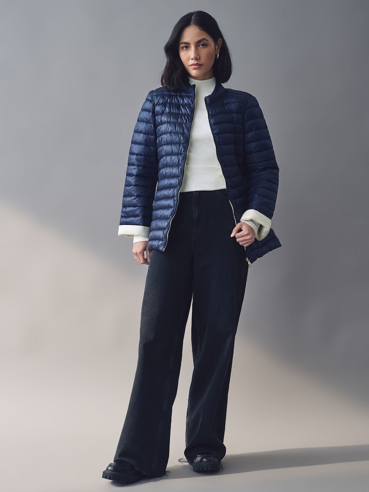 Emme Marella Blue Galizia Jacket - Image 2 of 7