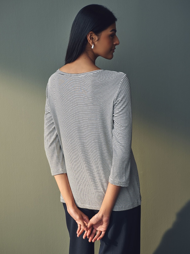Emme Marella Lidia Black T-Shirt - Image 4 of 4