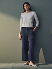 Emme Marella Blue Eloise Trousers - Image 2 of 4