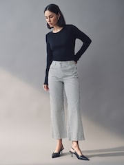 Emme Marella Blue Rail Trousers - Image 1 of 5