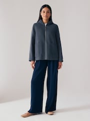 Emme Marella Blue Muscari Jacket - Image 3 of 7