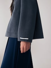 Emme Marella Blue Muscari Jacket - Image 4 of 7