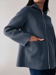 Emme Marella Blue Muscari Jacket - Image 5 of 7