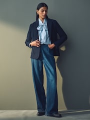 Emme Marella Blue Harley Jacket - Image 3 of 4