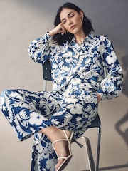 Emme Marella Blue Unione Shirt - Image 2 of 5