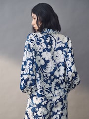 Emme Marella Blue Unione Shirt - Image 3 of 5