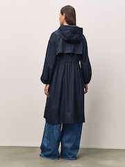 Emme Marella Blue Pasqua Raincoat - Image 2 of 4