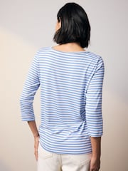 Emme Marella Blue Lidia T-Shirt - Image 2 of 5