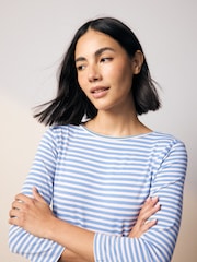 Emme Marella Blue Lidia T-Shirt - Image 4 of 5