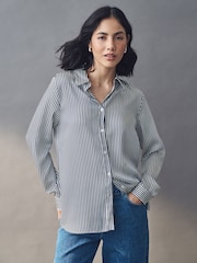 Emme Marella Blue Foce Shirt - Image 1 of 5