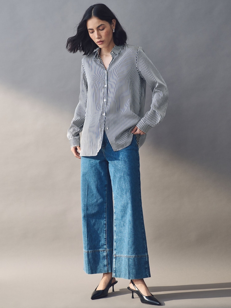 Emme Marella Blue Foce Shirt - Image 2 of 5