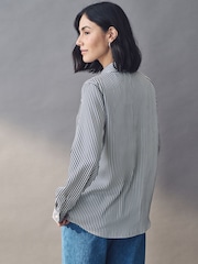 Emme Marella Blue Foce Shirt - Image 3 of 5