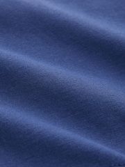 Navy Sequin Heart Print T-Shirt (3-16yrs) - Image 8 of 8